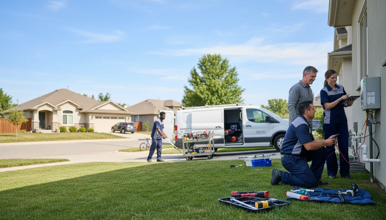 Tankless water heater service in Hazleton, PA